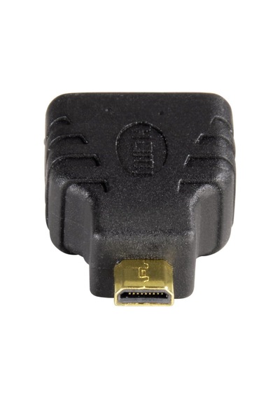Adaptör Hdmi A Soket - D Micro Fiş Altın Uç Siyah