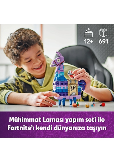 LEGO® Fortnite® Mühimmat Laması 77071 - 12 Yaş ve Üzeri Video Oyunu Sevenler İçin Sergilenebilir Yaratıcı Oyuncak Yapım Seti (691 Parça) LEGO® Fortnite® Mühimmat Laması 77071 - 12 Yaş ve Üzeri Video Oyunu Sevenler İçin Sergilenebilir Yaratıcı Oyuncak Yapım Seti (691 Parça)