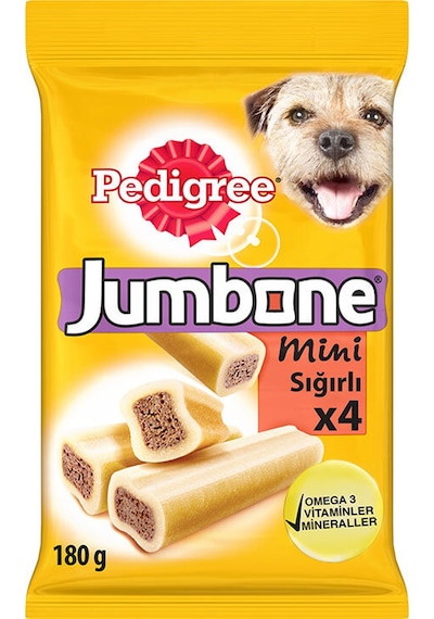 4 Adet Pedigre Jumbone Biftekli Köpek Ödül Bisküvisi 160 G