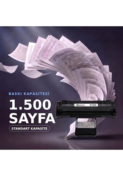 Samsung Ml-2241 Uyumlu Toner Çipli Mlt-d108s 4'lü 1.500 Sayfa
