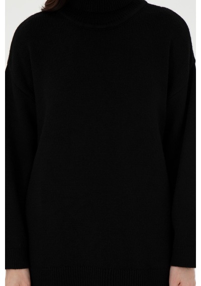Pierre Cardin Kadın Siyah Kazak /triko 50290574-vr046 Siyah