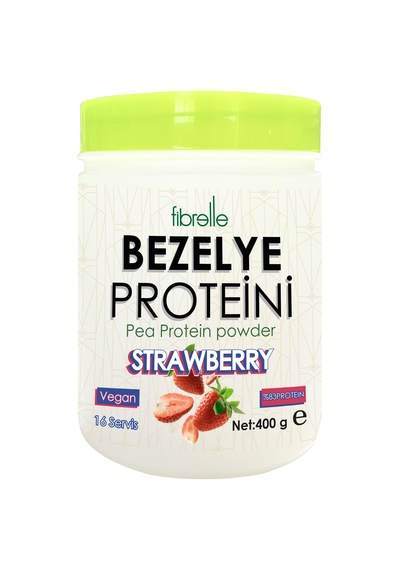 Fibrelle Bezelye Protein Çilek Aromalı 400 G