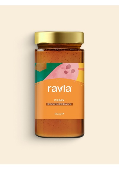 Ravla Flumix Baharatlı Bal Karışımı - 650g