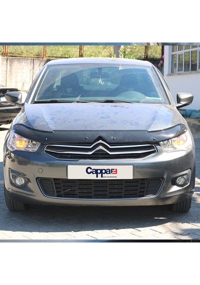Citroen C-Elysee Ön Kaput Koruyucu Rüzgarlığı Akrilik Abs 2013 N11.12266