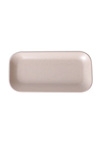Keramika Mat Krem Pergamon Kayık Tabak 26 Cm 2 Adet 040