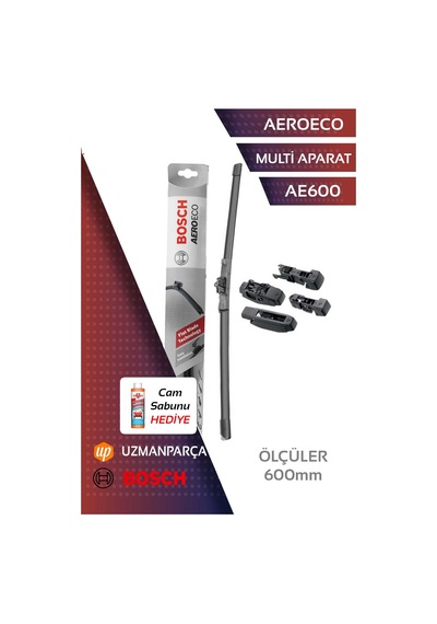 Bosch Aeroeco Ae600 Multi Aparat Muz Tipi Ön Tek Silecek 600mm - 3397015582
