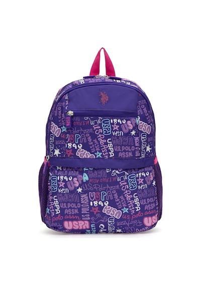 U.s. Polo Assn. Kız Çocuk Mor Okul Çantası 50315135-vr038 Mor