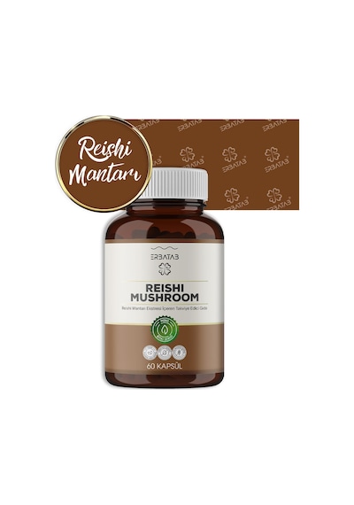 Erbatab Reishi Ekstresi 60 Kapsül