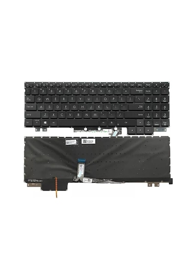 Asus J7600h Klavye Tuş Takımı Siyah Tr Işıklı