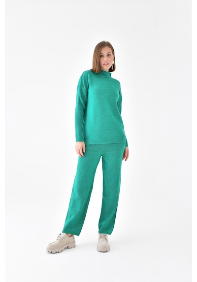 Ftz Women Saç Örgülü İkili Takım Benetton 20618-benetton Yeşil
