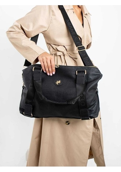 Miami Polo Clup Unisex Siyah 48 Cm Valiz Siyah