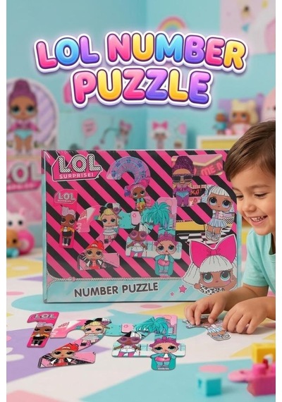 Sayıları Öğreniyorum 20 Parça Eğitici Görsel Hafıza Güçlendirici Puzzle Seti