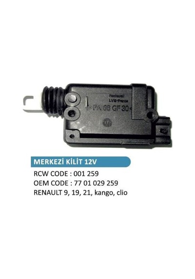 Rockswell Kapı Kilit Motoru Mk Renault R9, R19 R21, Kangoo,clıo,