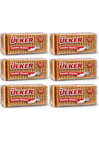 Ülker Pötibör Bisküvi 175 Gr X 6 Adet