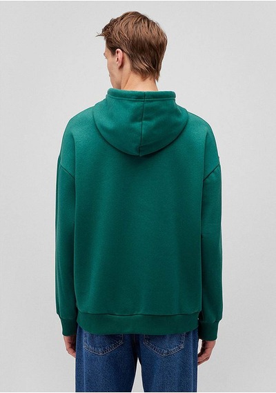 Mavi Baskılı Zümrüt Erkek Sweatshirt M067149-71874 Zümrüt