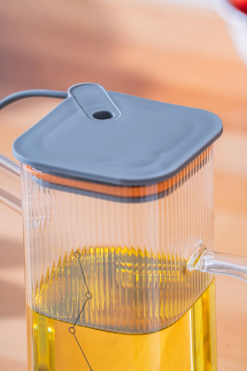 Acar Lume Cam Yağdanlık - 750 Ml Gri