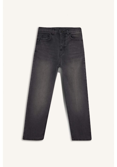 DeFacto Erkek Çocuk Loose Fit Düz Paça Basic Düz Jean Pantolon D6489A825SMNM55