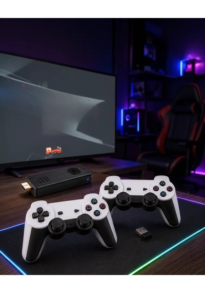 Astraltech Çift Joystickli Retro Oyun Kolu 3d Oyun Desteği X8 Pro