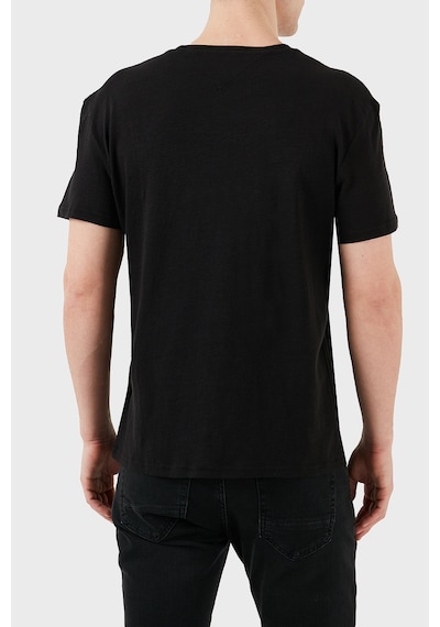 Tommy Jeans Erkek T Shirt Dm0dm21303 Bds Siyah Siyah