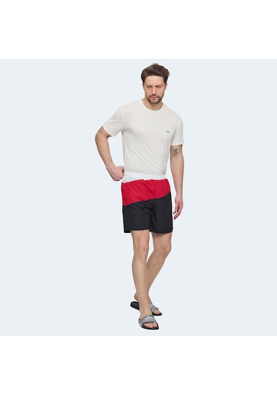 Slazenger ROHAN Erkek  Siyah / Kırmızı Mayo