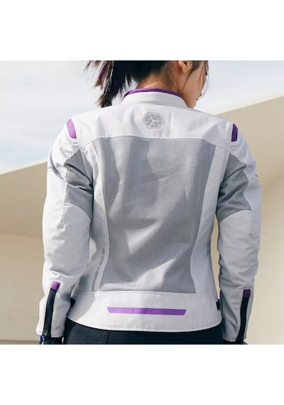 Scoyco Jk158w Motosiklet Montu Kadın Yazlık Fileli Dayanıklı Kanvas Kumaş Women Motorcu Mont