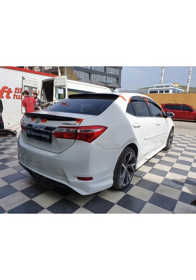 Toyota Corolla Uyumlu Tampon Ekleri-fibersan Tuning