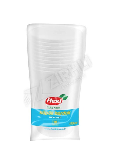 5 Adet Flexi Köpük Bardak 175 Ml Renkli