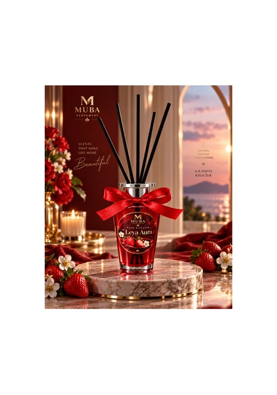 Leya Aura 100 Ml Çubuklu Oda Kokusu Premium Çilek Çiçek Vanilya Kokulu Bambu Çubuklu Reed Diffuser 6-8 Hafta Kalıcı Lüks Ev Kokusu - 922852107 Karışık Leya Aura 100 Ml Çubuklu Oda Kokusu Premium Çilek Çiçek Vanilya Kokulu Bambu Çubuklu Reed Diffuser 6-8 Hafta Kalıcı Lüks Ev Kokusu - 922852107 Karışık