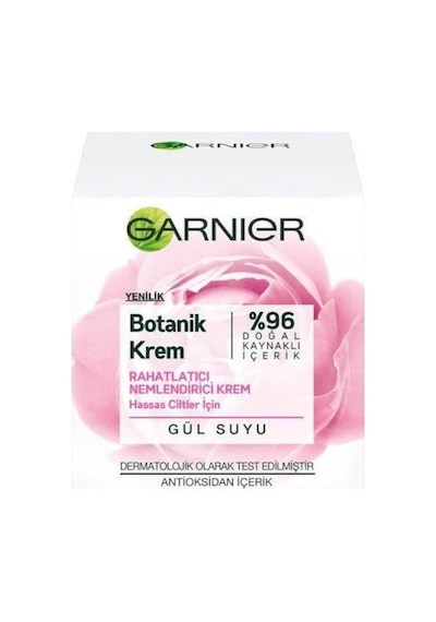 Garnier Botanik Gül Suyu Özlü Hassas Ciltler için Nemlendirici Krem 50 ML