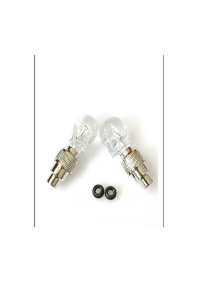 Kuru Kafa Hareket Sensörlü Tek Renk Işıklı Led Sibop Lambası Jant Işığı Beyaz 2 Adet Beyaz - 558162263 Beyaz