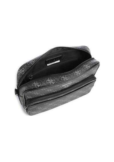Guess Hmmılop5422 Milano Crossbody Dou Erkek Çapraz Çanta Siyah