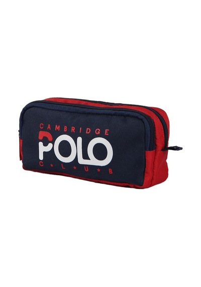 Cambridge Polo Club Preppy Çift Bölmeli Unisex Çocuk Kalemlik Çok Renkli