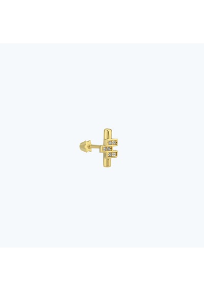 Altınbaş Altın Tragus Piercing Trgsbt033-25854 Altın
