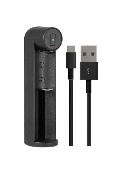 I-gen G100 18650 Li-ıon Pil Şarj Cihazı, Type-c Girişli, Tekli Şarj, Li-ıon Uyumlu 18650 / 21700