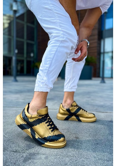 Ch254 Cst Pittura Erkek Ayakkabı 549 Gold Sıyah X Siyah