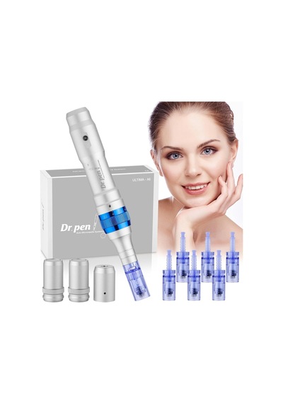 Onlysky Beauty Profesyonel Microneedling Derma Kalem Dr.pen Ultima A6, Dermapen Kiti Cilt Bakımı İçin - 6 Paket Kartu