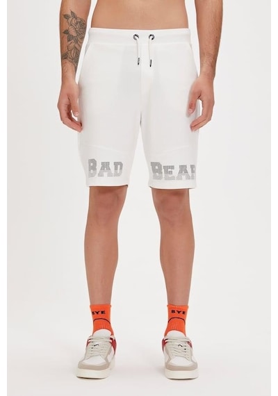Bad Bear Grid 24.01.18.012b Beyaz Erkek Şort 001