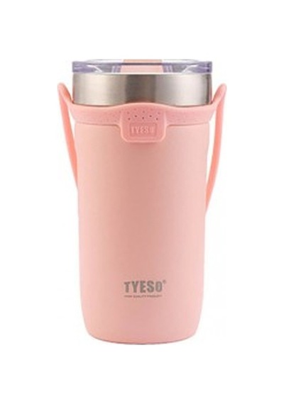Tyeso Soulmate Tumbler Vakumlu Paslanmaz Çelik Silikon Askı 550 ML