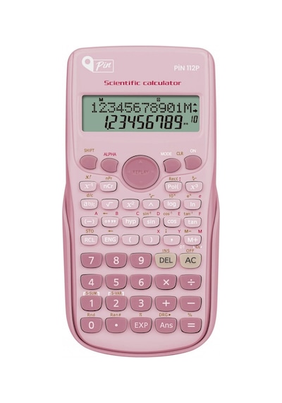 112p Fonksiyonel Bilimsel Hesap Makinesi Pembe Diğer