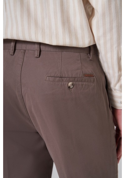Morven Erkek Kahve Pamuk Trend Dynamic Fit Chino Pantolon 26ks003006400 Kahve
