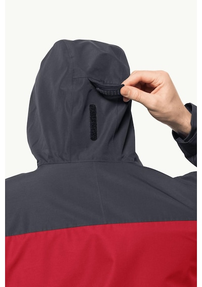 Jack Wolfskin Taubenberg 3in1 Erkek Outdoor Mont 1115311-2206-kırmızı Kırmızı