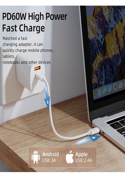 Aynalı, Standlı 8 İn 1 Çok İşlevli Type-c, Usb, Micro Lighting Po