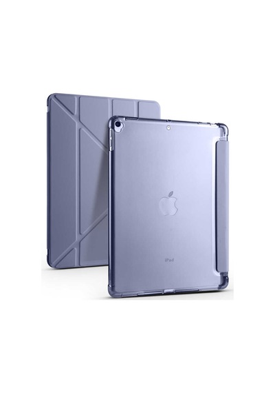 Apple Uyumlu iPad Pro 10.5 7.nesil Kılıf Kalem Bölmeli Standlı Smart Cover