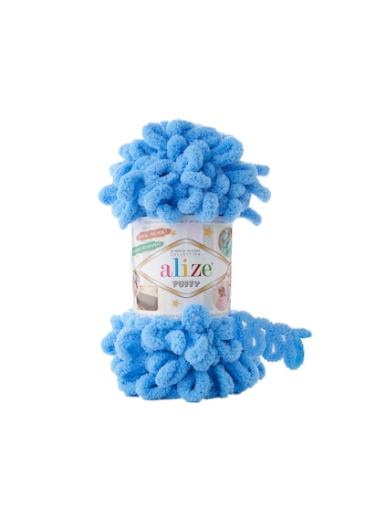 Alize 5 Adet Puffy El Örgü Ipliği 5'li Paket - 100 Gr. 9 Mt. Parmak Örgü Ipi - Şevval Tuhafiye 289