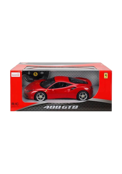 1:14 Ferrari 488 Gtb Uzaktan Kumandalı Işıklı Araba - Kırmızı
