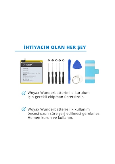 Woyax by Deji OnePlus 7 Pro Uyumlu Premium Batarya BLP699