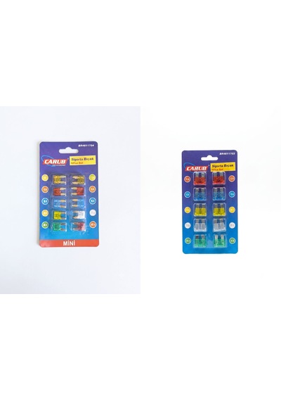 Sigorta Set 10lu Bıçak Mini Ve Sigorta Set Büyük 10lu Bıçak Diğer