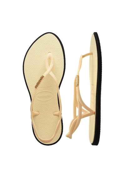 Havaianas Luna Point Buttercream Parmak Arası Kadın Terlik-6575 Tereyağsarı