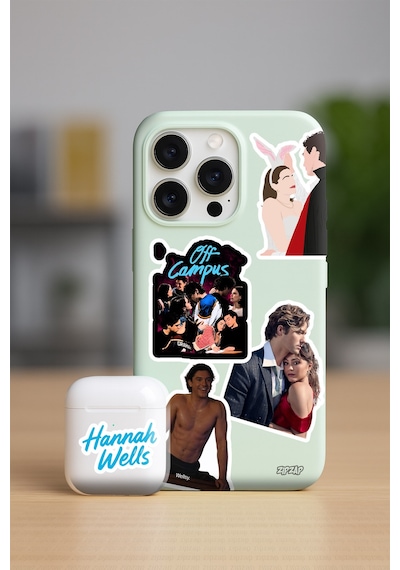 Off Campus 2 Dizi Telefon Laptop Bullet Journal Yapışkanlı Folyo Sticker Paketi 24 Adet Çok Renkli