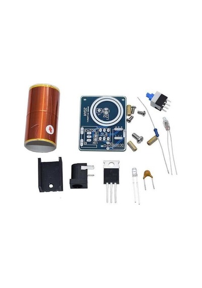 Dc 9-12v Bd243 Mini Tesla Bobin Kiti Modülü Kendin Yap Hobi Devresi Dıy Lehimleme Kiti Demonte Montesiz